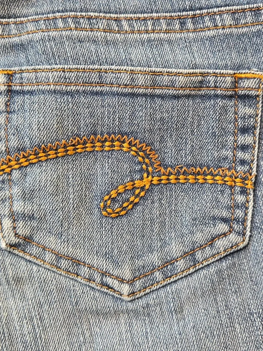 Justice Girls Size 12R Jeans Light Wash Stretch Denim Cuffed Hem
